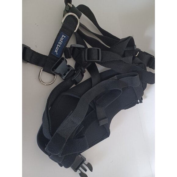 LufeLux Dog Knee Brace with Harness and Connection Belt Large Black -Left Leg - Picture 12 of 13